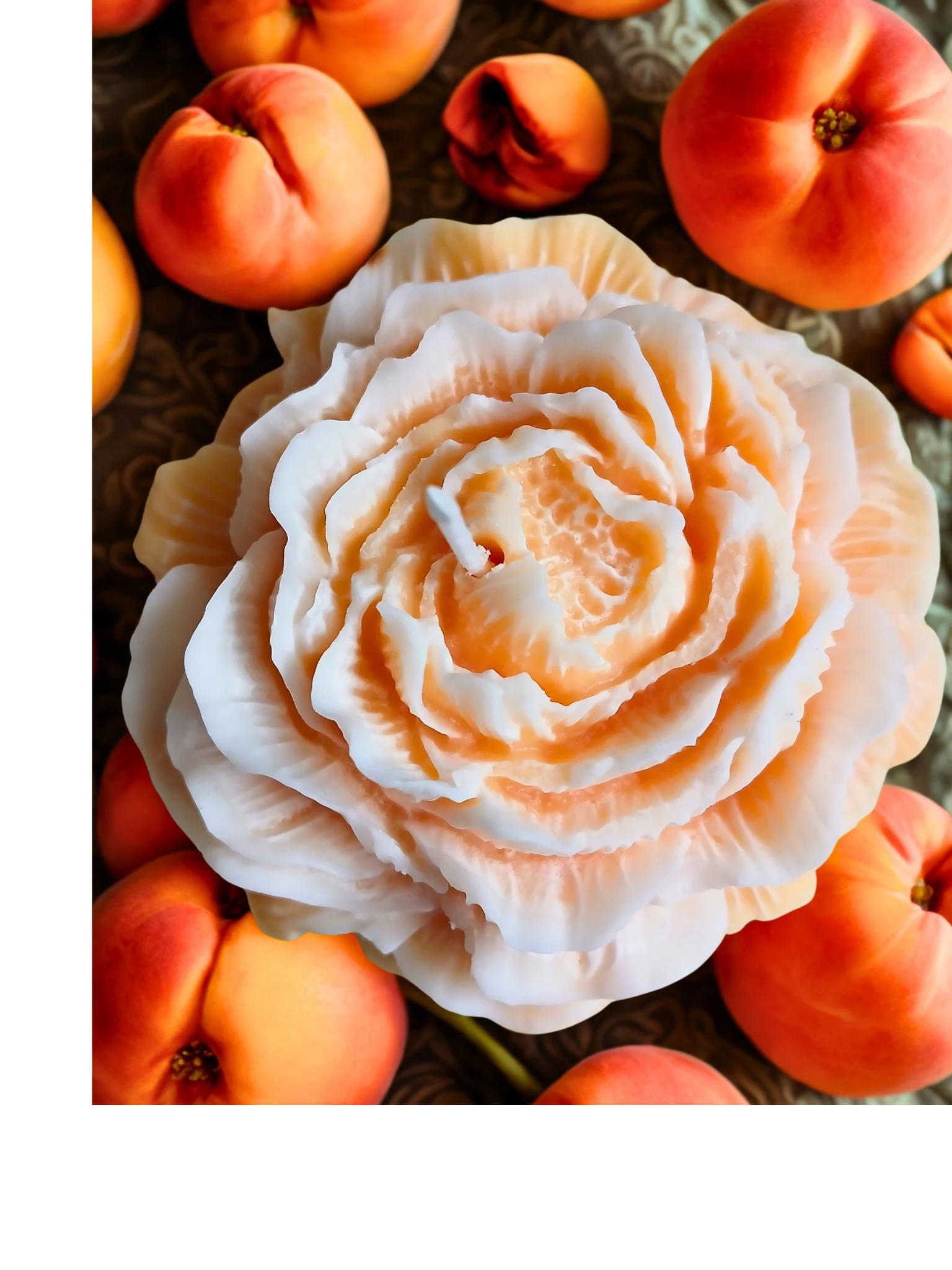 3oz Peony Flower Candle
