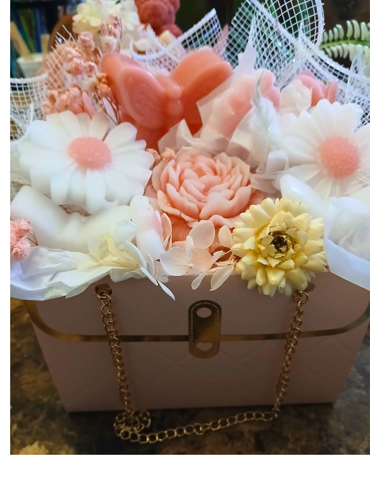 Wax Melt Purse Bouquet