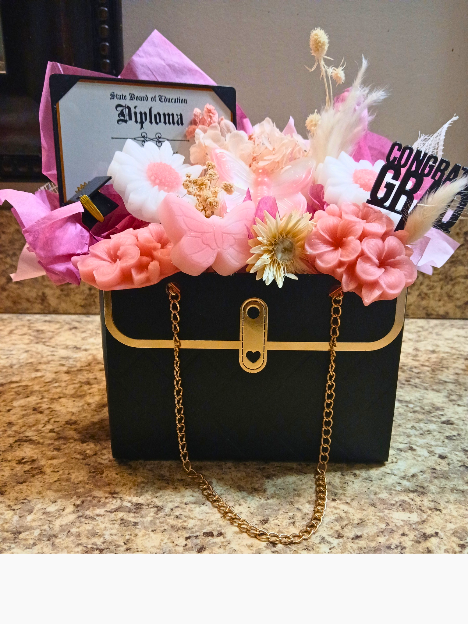 Wax Melt Purse Bouquet