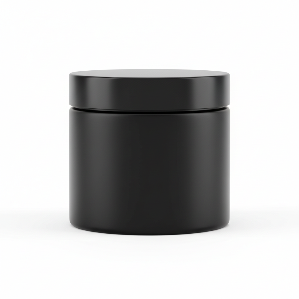 Luxurious Body Scrub in 4oz black jar