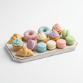 Luxury Pastry Melts featuring handcrafted pastry-shaped wax melts in pastel colors