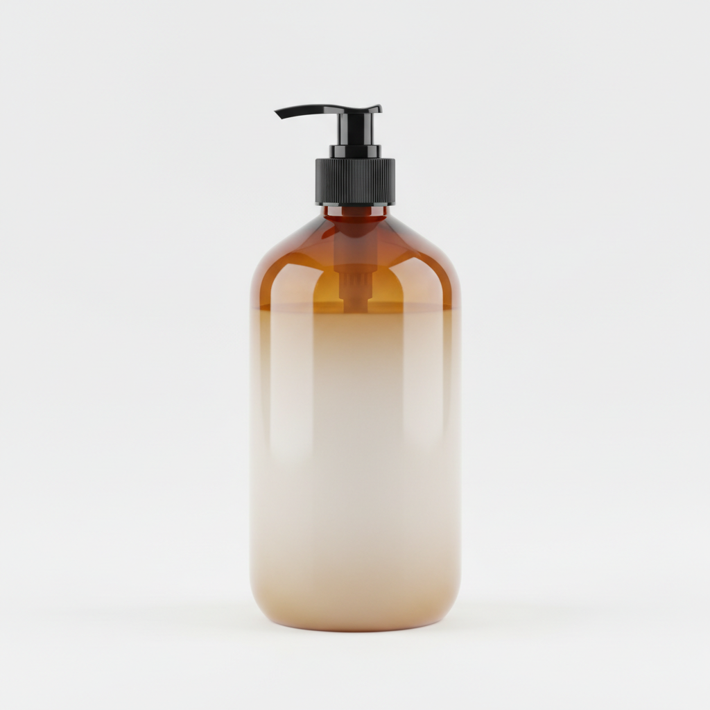 Handcrafted Bath and Shower Body Wash in 4oz amber plastic bottle