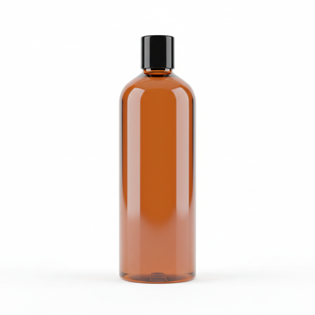 Handcrafted Bath and Shower Body Wash in 4oz amber plastic bottle