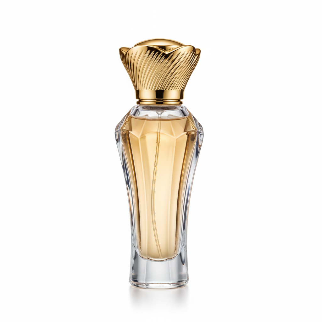 Signature Fragrance luxury women's perfume with gold cap